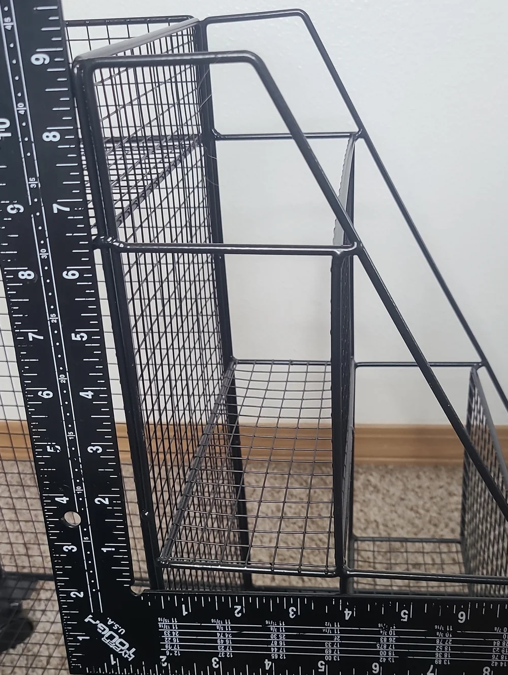 Black Wire Rolling Storage Organizer - Home Storage & Organization